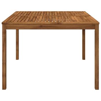 Gartentisch Natur 110 x 108,5 x 75 cm Massivholz Akazie