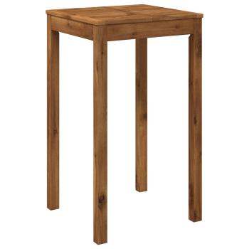 Gartenbar-Tisch LAREN Natur 60 x 60,5 x 105 cm