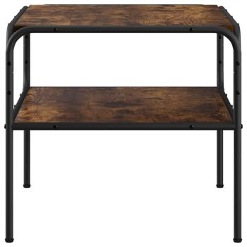 Beistelltisch Räuchereiche 100 x 50 x 46 cm Holzwerkstoff