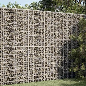 ARDEBO.de - Gabione mit 5 mm Draht und 5x10 cm Maschen 50x20x200 cm