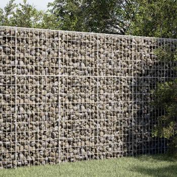 ARDEBO.de - Gabione mit 5 mm Draht und 5x10 cm Maschen 50x20x150 cm