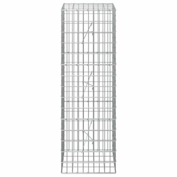 Gabione mit 5 mm Draht und 5x10 cm Maschen 50x20x150 cm