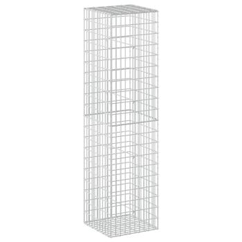 Gabione mit 5 mm Draht und 5x10 cm Maschen 50x50x200 cm