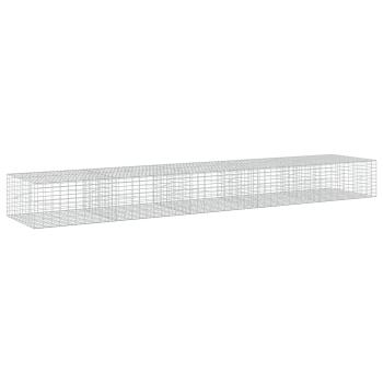 Gabione mit 5 mm Draht und 5x10 cm Maschen 500x100x50 cm