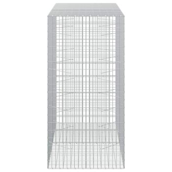 Gabione mit 5 mm Draht und 5x10 cm Maschen 200x100x200 cm