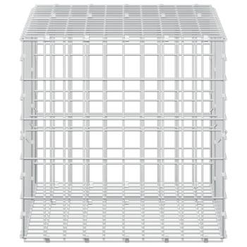 Gabione mit 5 mm Draht und 5x10 cm Maschen 150x50x50 cm
