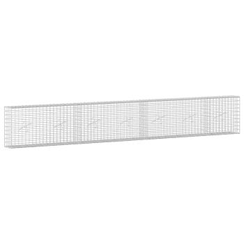 Gabione mit 3,5 mm Draht und 5x5 cm Maschen 350x20x50 cm