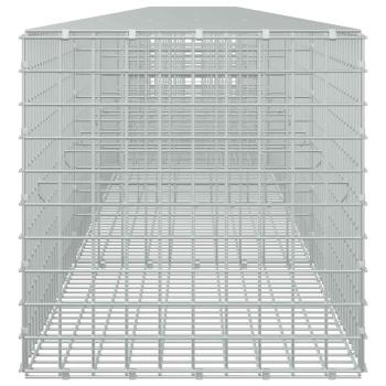 Gabione mit 3,5 mm Draht und 5x5 cm Maschen 700x50x50 cm