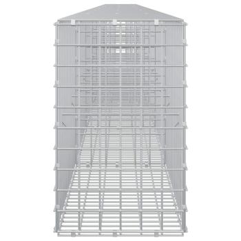 Gabione mit 3,5 mm Draht und 5x5 cm Maschen 750x30x50 cm
