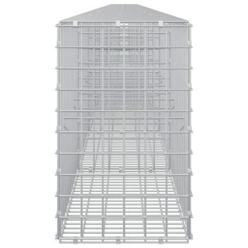 Gabione mit 3,5 mm Draht und 5x5 cm Maschen 950x30x50 cm