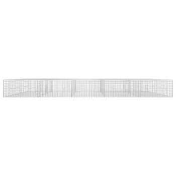 Gabione mit 3,5 mm Draht und 5x5 cm Maschen 500x50x50 cm