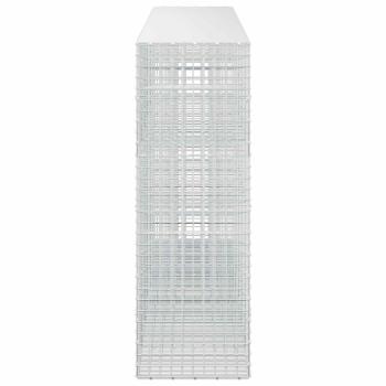 Gabione mit 3,5 mm Draht und 5x5 cm Maschen 600x50x150 cm