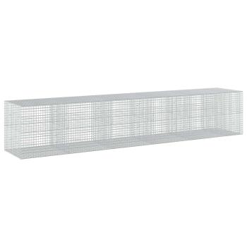 Gabione mit 3,5 mm Draht und 5x5 cm Maschen 550x100x100 cm