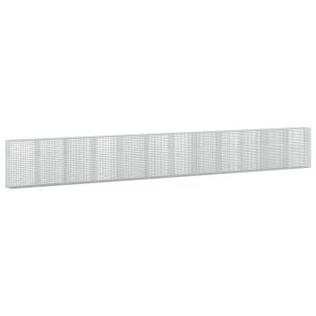 Gabione mit 3,5 mm Draht und 5x5 cm Maschen 1200x50x150 cm