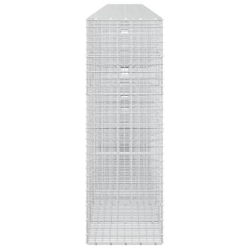Gabione mit 3,5 mm Draht und 5x5 cm Maschen 1200x50x150 cm