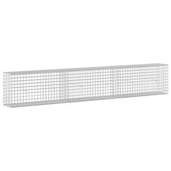 Gabione mit 3,5 mm Draht und 5x5 cm Maschen 300x30x50 cm