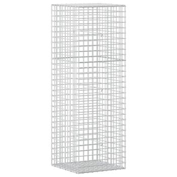 Gabione mit 3,5 mm Draht und 5x5 cm Maschen 50x50x150 cm