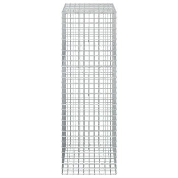 Gabione mit 3,5 mm Draht und 5x5 cm Maschen 50x50x150 cm