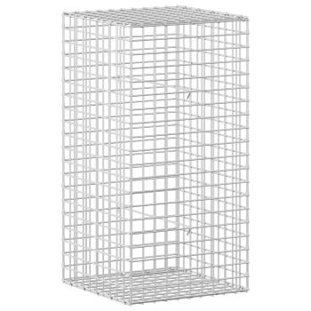 Gabione mit 3,5 mm Draht und 5x5 cm Maschen 50x50x100 cm