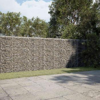 ARDEBO.de - Gabione mit 3,5 mm Draht und 5x5 cm Maschen 550x30x150 cm
