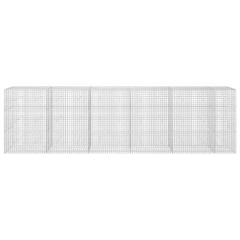 Gabione mit 3,5 mm Draht und 5x5 cm Maschen 550x30x150 cm