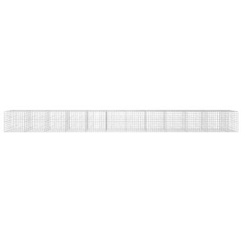 Gabione mit 5 mm Draht und 10x10 cm Maschen 1150x50x100 cm
