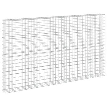 Gabione mit 5 mm Draht und 10x10 cm Maschen 350x30x200 cm