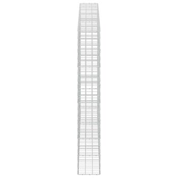 Gabione mit 5 mm Draht und 10x10 cm Maschen 350x30x200 cm