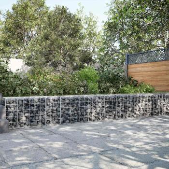 ARDEBO.de - Gabione mit 5 mm Draht und 10x10 cm Maschen 1150x10x50 cm