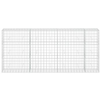 Gabione mit 3,5 mm Draht und 10x10 cm Maschen 350x50x150 cm