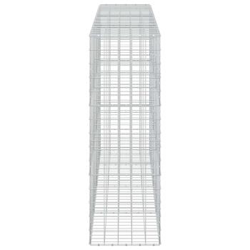 Gabione mit 3,5 mm Draht und 10x10 cm Maschen 350x50x150 cm