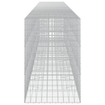 Gabione mit 3,5 mm Draht und 10x10 cm Maschen 1050x100x150 cm