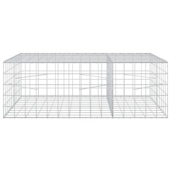 Gabione mit 3,5 mm Draht und 10x10 cm Maschen 150x100x50 cm