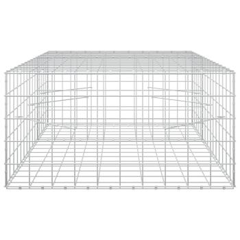 Gabione mit 3,5 mm Draht und 10x10 cm Maschen 150x100x50 cm
