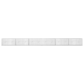 Gabione mit 5 mm Draht und 5x5 cm Maschen 600x20x50 cm