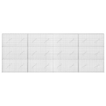 Gabione mit 5 mm Draht und 5x5 cm Maschen 400x10x150 cm