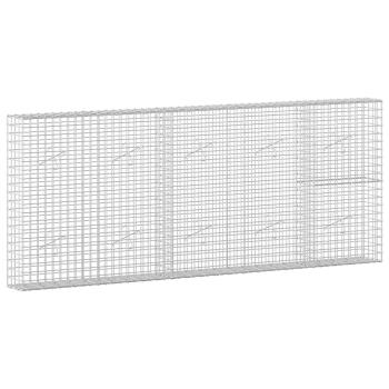 Gabione mit 5 mm Draht und 5x5 cm Maschen 250x20x100 cm