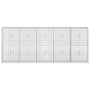 Gabione mit 5 mm Draht und 5x5 cm Maschen 250x20x100 cm