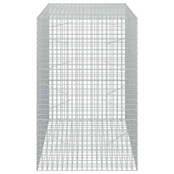 Gabione mit 5 mm Draht und 5x5 cm Maschen 100x100x150 cm