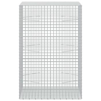 Gabione mit 5 mm Draht und 5x5 cm Maschen 100x100x150 cm