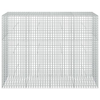 Gabione mit 5 mm Draht und 5x5 cm Maschen 200x50x150 cm