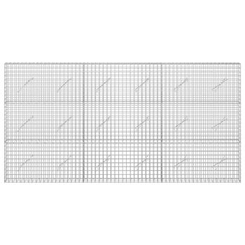 Gabione mit 5 mm Draht und 5x5 cm Maschen 300x10x150 cm