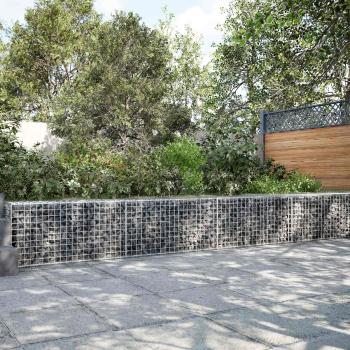 ARDEBO.de - Gabione mit 5 mm Draht und 5x5 cm Maschen 350x30x50 cm