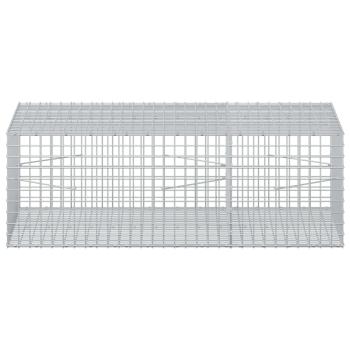 Gabione mit 5 mm Draht und 5x5 cm Maschen 150x100x50 cm