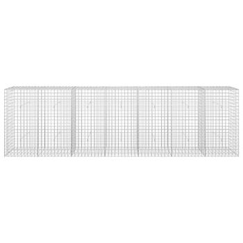 Gabione mit 5 mm Draht und 5x5 cm Maschen 350x30x100 cm