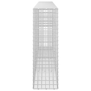 Gabione mit 5 mm Draht und 5x5 cm Maschen 350x30x100 cm