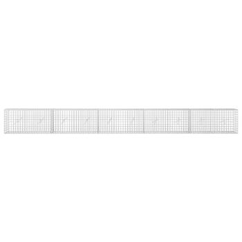 Gabione mit 5 mm Draht und 5x5 cm Maschen 500x20x50 cm