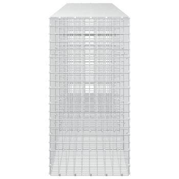Gabione mit 5 mm Draht und 5x5 cm Maschen 500x50x100 cm