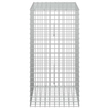 Gabione mit 5 mm Draht und 5x5 cm Maschen 50x50x100 cm