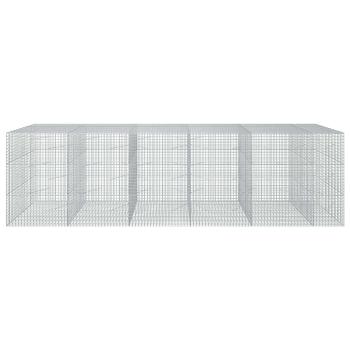 Gabione mit 5 mm Draht und 5x5 cm Maschen 550x100x150 cm
